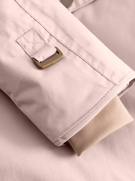 Veste d'hiver avec doublure polaire MATWANG enfants MINI A TURE bleu foncé+bordeaux+marron+prune+rose poudré+vert sauge - vertbaudet enfant 