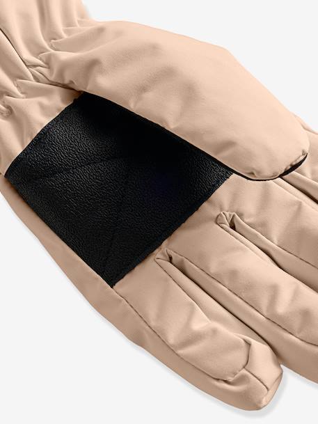 Gants MATCELIO enfants MINI A TURE beige+bleu foncé+prune+rose poudré - vertbaudet enfant 