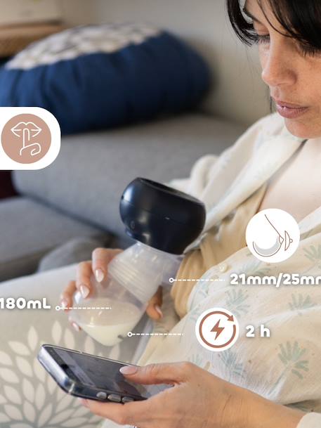 Tire-lait électrique simple bleu - vertbaudet enfant 