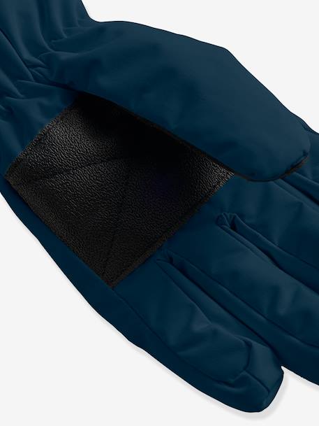 Gants MATCELIO enfants MINI A TURE beige+bleu foncé+prune+rose poudré - vertbaudet enfant 