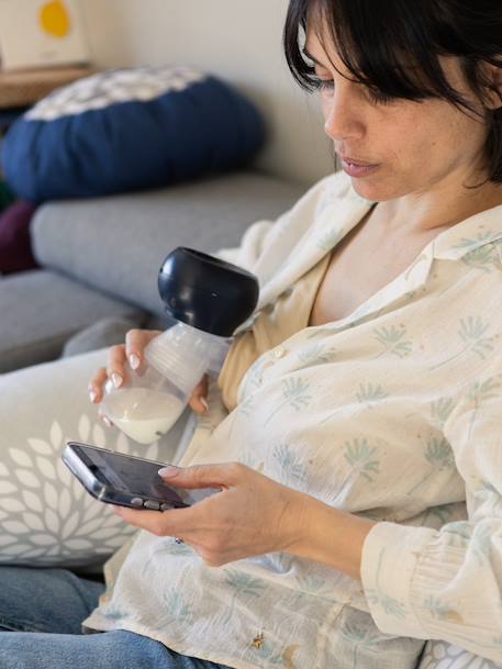 Tire-lait électrique simple bleu - vertbaudet enfant 