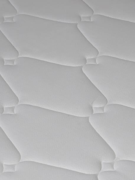 Ademende kindermatras met veren, behandeld met Passerelle®. wit - vertbaudet enfant 