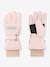Gants MATCELIO enfants MINI A TURE beige+bleu foncé+prune+rose poudré - vertbaudet enfant 