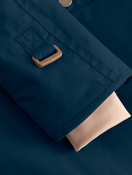 Veste d'hiver avec doublure polaire MATWANG enfants MINI A TURE bleu foncé+bordeaux+marron+prune+rose poudré+vert sauge - vertbaudet enfant 