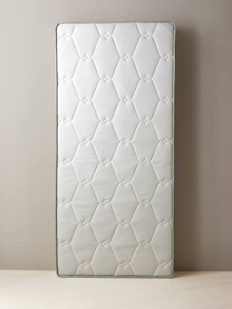 Matelas enfant ressorts mi-ferme traité Passerelle® blanc - vertbaudet enfant 