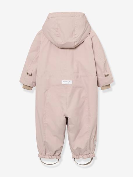 Combinaison de neige doublée polaire MATWISTI enfant MINI A TURE bleu foncé+bleu grisé+marron+prune+rose poudré - vertbaudet enfant 