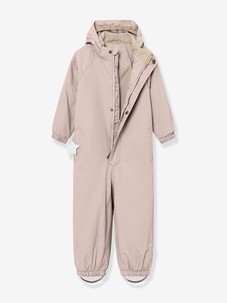 Veste de neige MATWILBO enfants MINI A TURE bleu foncé+marron+prune+rose poudré - vertbaudet enfant 
