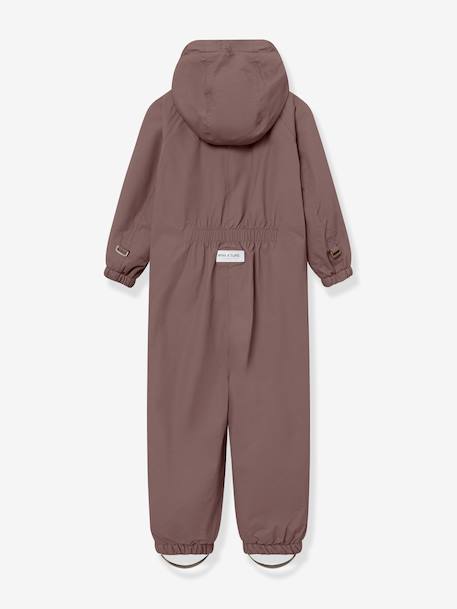 Veste de neige MATWILBO enfants MINI A TURE bleu foncé+marron+prune+rose poudré - vertbaudet enfant 