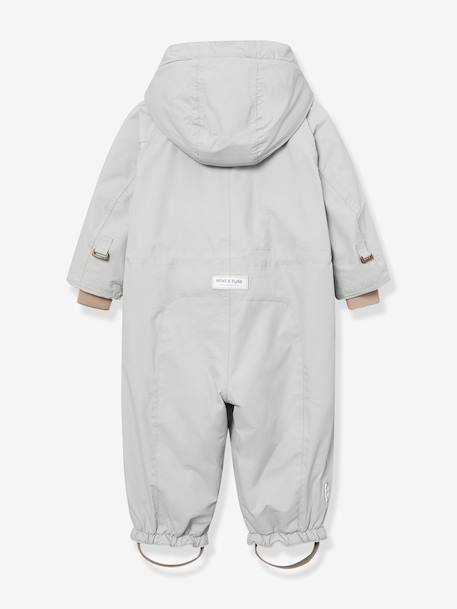 Combinaison de neige doublée polaire MATWISTI enfant MINI A TURE bleu foncé+bleu grisé+marron+prune+rose poudré - vertbaudet enfant 