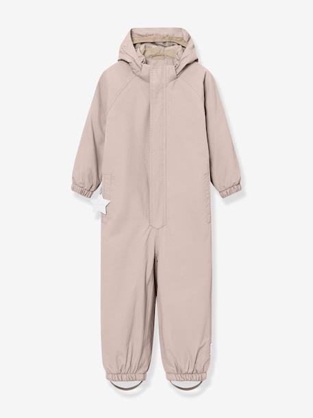 Veste de neige MATWILBO enfants MINI A TURE bleu foncé+marron+prune+rose poudré - vertbaudet enfant 