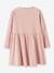 Robe à col volant fille Lil' Atelier rose - vertbaudet enfant 
