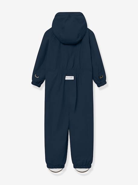 Veste de neige MATWILBO enfants MINI A TURE bleu foncé+marron+prune+rose poudré - vertbaudet enfant 