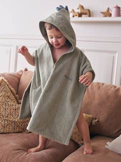 Linnengoed en decoratie-Badlinnen-Badponcho baby personaliseerbaar Animal