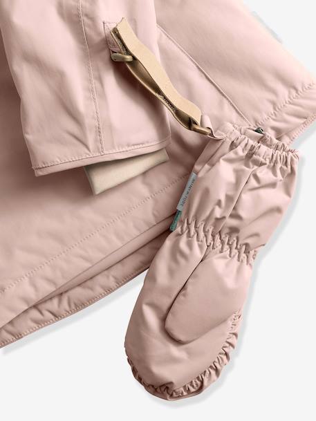 Moufles avec doublure polaire MATCESAR enfants MINI A TURE beige+bleu foncé+bleu grisé+marron+rose poudré - vertbaudet enfant 