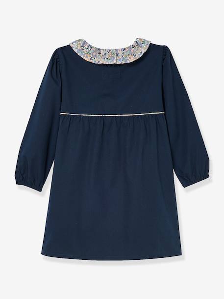 Tablier fille vichy carreaux vert+rose imprimé - vertbaudet enfant 