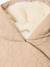 Manteau matelassé fantaisie bébé beige - vertbaudet enfant 