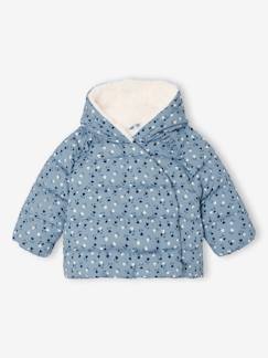 Baby-Mantels, combipakje, engelennestje-Asymmetrisch donsjack met voering baby