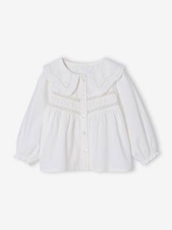 Bébé-Chemise, blouse-Chemise bébé en popeline