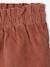 3-delige babyset 2-in-1 babytrui + short + sjaal terracotta - vertbaudet enfant 