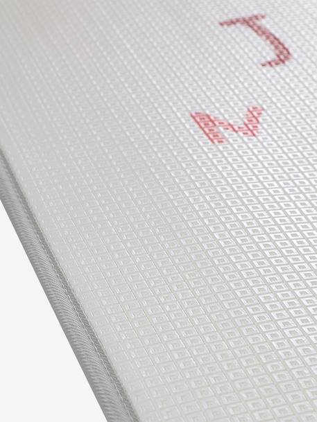 Grand tapis mousse beige+écru - vertbaudet enfant 