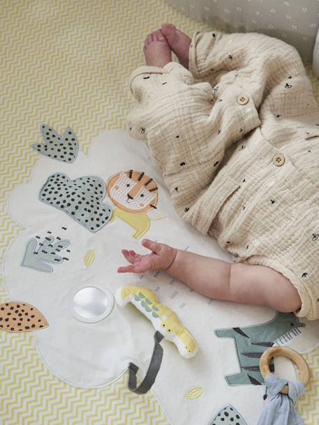 Lot de 2 housses fond de parc dinosaure+JUNGLE ET ETOILES - vertbaudet enfant 