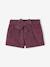 Baby short van ribfluweel aubergine - vertbaudet enfant 