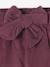 Baby short van ribfluweel aubergine - vertbaudet enfant 