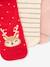 Coffret de 3 paires de chaussettes Noël bébé rose poudré - vertbaudet enfant 