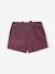 Baby short van ribfluweel aubergine - vertbaudet enfant 