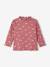 T-shirt bébé imprimé manches longues beige chiné+vieux rose - vertbaudet enfant 