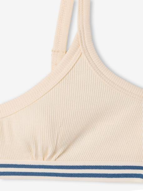 Lot de 3 Brassières Fille Unies Jonen écru - vertbaudet enfant 