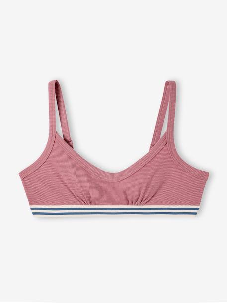 Lot de 3 Brassières Fille Unies Jonen écru - vertbaudet enfant 