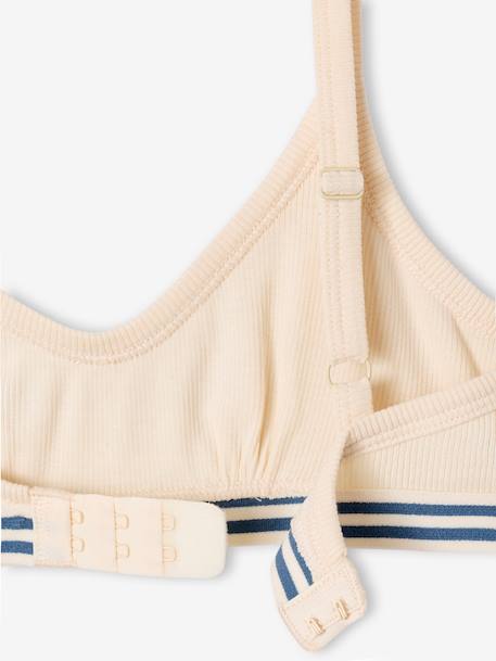 Lot de 3 Brassières Fille Unies Jonen écru - vertbaudet enfant 
