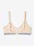 Lot de 3 Brassières Fille Unies Jonen écru - vertbaudet enfant 
