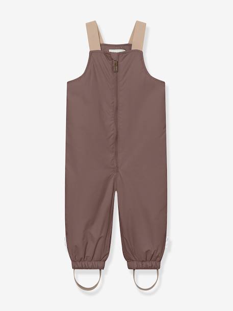 Pantalon de neige MATWALENTY enfants MINI A TURE bleu foncé+bleu grisé+bordeaux+prune+rose poudré - vertbaudet enfant 