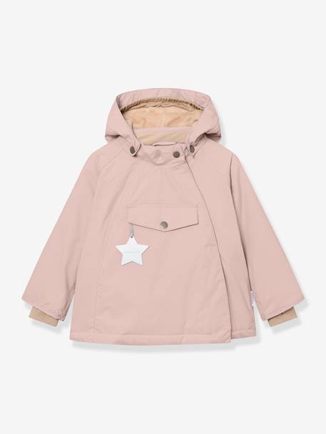 Veste d'hiver avec doublure polaire MATWANG enfants MINI A TURE bleu foncé+bordeaux+marron+prune+rose poudré+vert sauge - vertbaudet enfant 