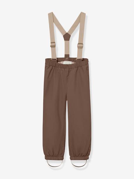 Pantalon de neige MATWILAS enfants MINI A TURE beige+bleu foncé+bleu grisé+marron+prune - vertbaudet enfant 