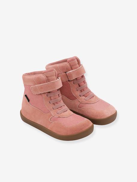 Bottes d'hiver BROOKLYN enfants Bundgaard pieds très larges blush+noir+olive - vertbaudet enfant 