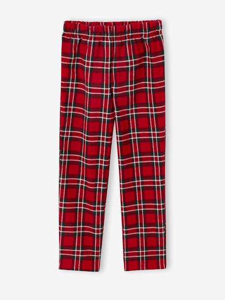 Kerst pyjamaset voor jongens met lange mouwen dennen - vertbaudet enfant 