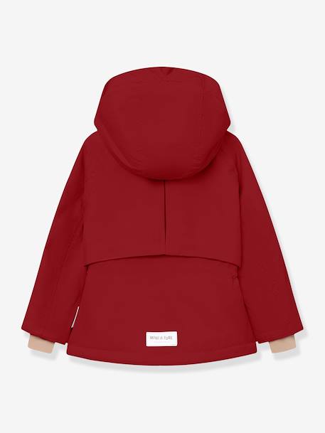 Veste d'hiver avec doublure polaire MATALGEANA fille MINI A TURE beige+bordeaux - vertbaudet enfant 