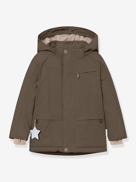 Veste d'hiver MATVESTYN garçon MINI A TURE bleu foncé+kaki+marron - vertbaudet enfant 