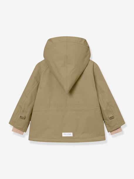 Veste d'hiver avec doublure polaire MATWANG enfants MINI A TURE bleu foncé+bordeaux+marron+prune+rose poudré+vert sauge - vertbaudet enfant 