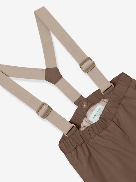 Pantalon de neige MATWILAS enfants MINI A TURE beige+bleu foncé+bleu grisé+marron+prune - vertbaudet enfant 