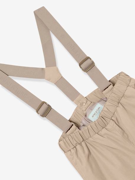 Pantalon de neige MATWILAS enfants MINI A TURE beige+bleu foncé+bleu grisé+marron+prune - vertbaudet enfant 