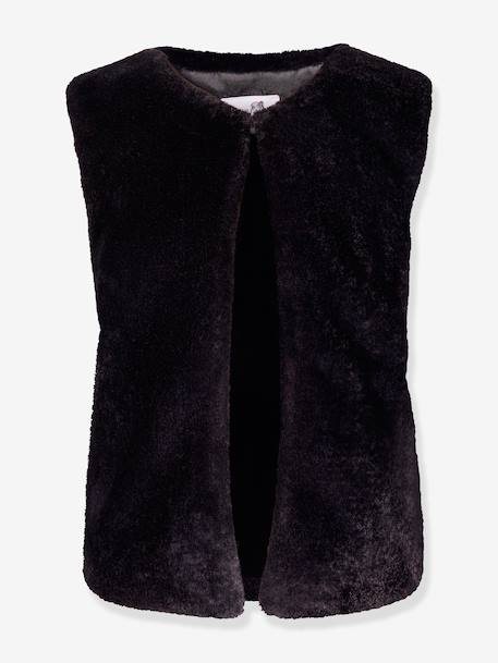 Fille-Gilet en fourrure tissée Happy Girls Filles 