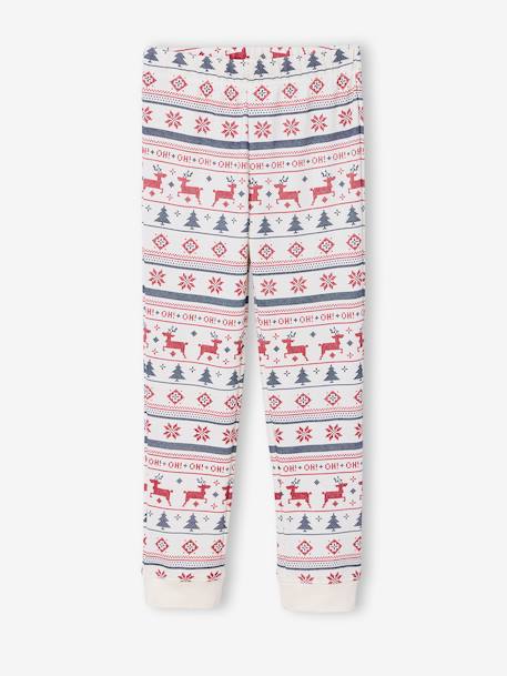 Pyjama mixte Noël 2 pièces capsule famille bleu nuit - vertbaudet enfant 