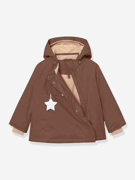 Veste d'hiver avec doublure polaire MATWANG enfants MINI A TURE bleu foncé+bordeaux+marron+prune+rose poudré+vert sauge - vertbaudet enfant 