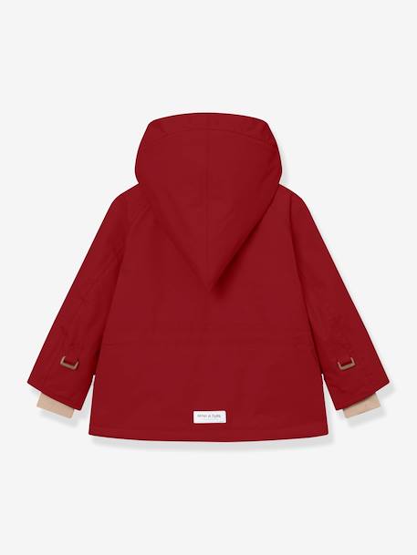 Veste d'hiver avec doublure polaire MATWANG enfants MINI A TURE bleu foncé+bordeaux+marron+prune+rose poudré+vert sauge - vertbaudet enfant 
