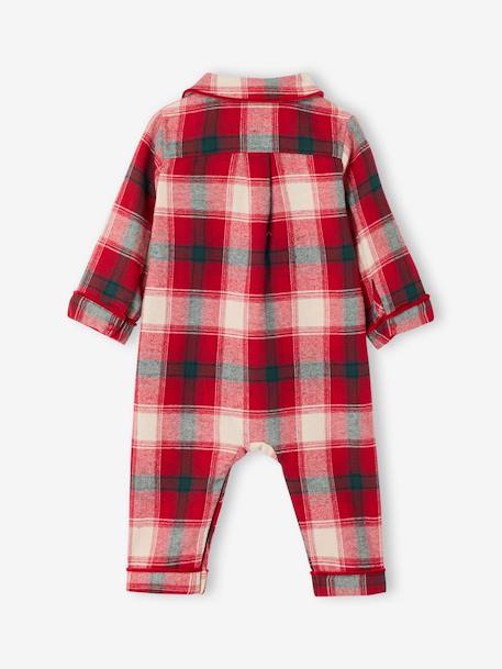 Pyjama bébé flanelle Noël capsule famille rouge - vertbaudet enfant 