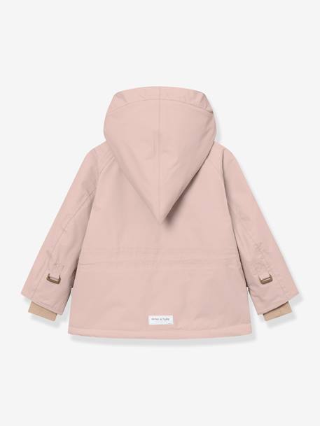 Veste d'hiver avec doublure polaire MATWANG enfants MINI A TURE bleu foncé+bordeaux+marron+prune+rose poudré+vert sauge - vertbaudet enfant 